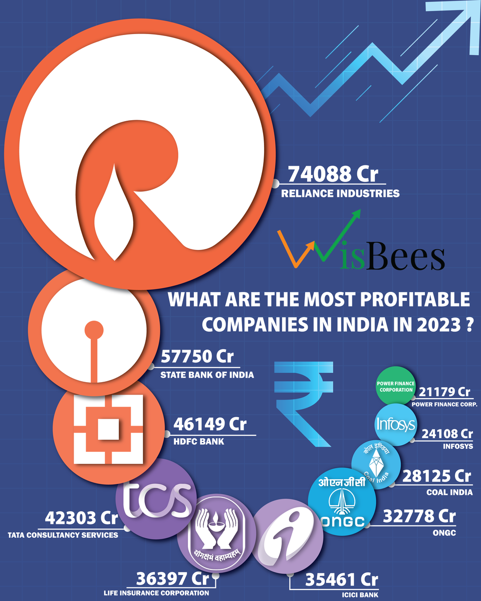 What is the leading company in terms of profitability in India for the year 2023?